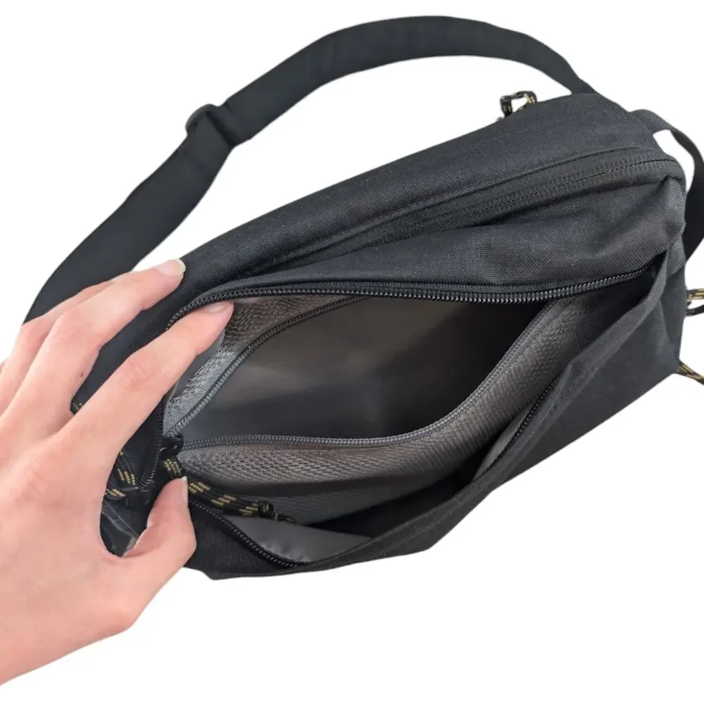 The North Face Field Bag Crossbody TNF Heathered Black RARE Original Style - Picture 6 of 12